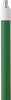 2973Q2 Aluminiowy, teleskopowy uchwyt z przepływem wody, złącze (Q), 1600 - 2780 mm, Ø32 mm, zielony. Do zbierania kondensatu i skroplin.