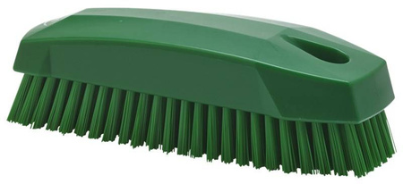  Szczotka czyszczenia do rąk i paznokci, Vikan 64402, rozmiar "S", 130 mm, twarda, zielona