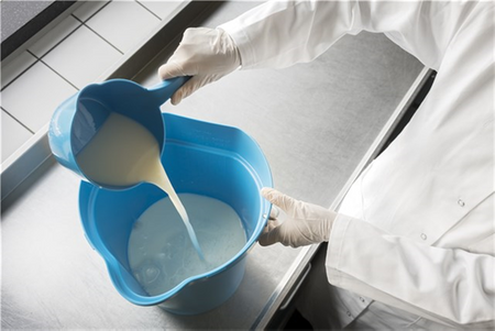 568866 Wiadro Vikan, 6 litrów, brązowy, z podziałką.