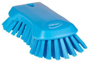38943 Szczotka ręczna Vikan XL, 230 mm, bardzo twarda, niebieska