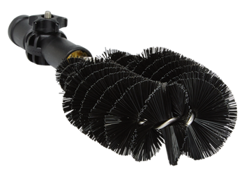 53619 Szczotka do czyszczenia odpływów, 275 mm, twarda, czarna