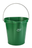 Wiadro spożywcze Vikan 56862, 12 litrów, zielone