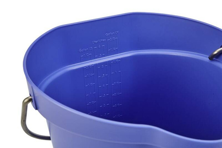 56888 Wiadro Vikan, 6 litrów, fioletowy, z podziałką