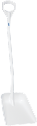 56015 Łopata ergonomiczna, 1310 mm, biała, 380 x 340 x 90 mm