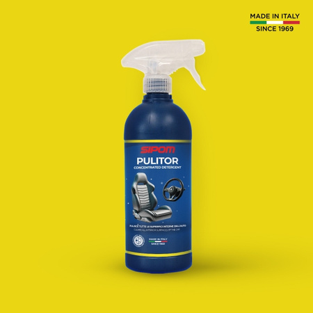 Do czyszczenia wnętrz pojazdów, Pulitor 500 ml, do tw. sztucznych i tapicerki skórzanej.