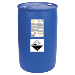 Kenotek Trans D 240 kg, do silnych zabrudzeń, niskopienny, do mycia: posadzek z żywicy i tworzyw sztucznych, maszyn czyszczących, silników