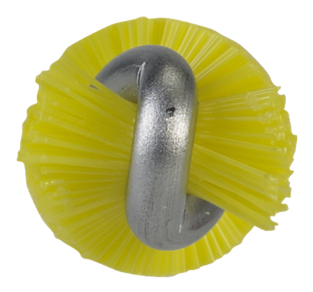 Szczotka do rur, Vikan 53756, Ø10 mm, 500 mm, twarda, żółta