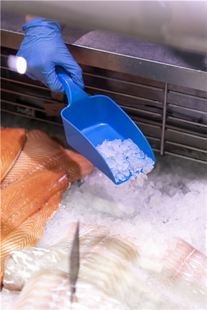 56754 Szufelka ręczna Vikan, 350 mm, poj.1 litr, czerwona