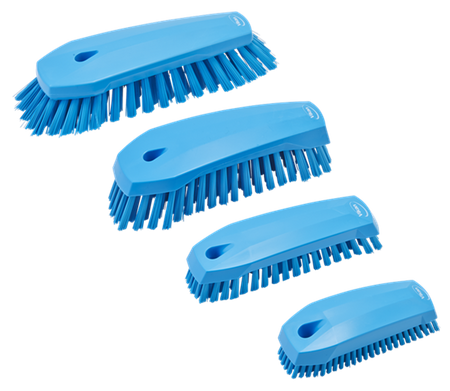 Vikan 38902 Szczotka ręczna, rozmiar (L), duża, 200 mm, twarda, zielona