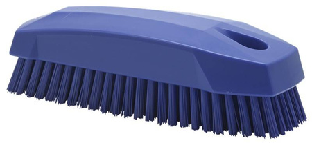 Szczotka czyszczenia do rąk i paznokci,Vikan 64408  rozmiar "S", 130 mm, twarda, fioletowa