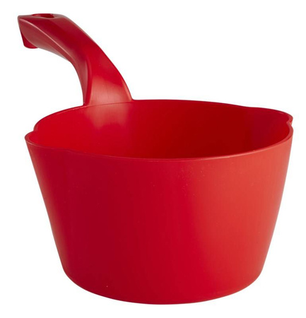 56814 Szufelka/ czerpak okrągła Vikan, 1 litr, czerwona