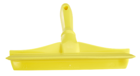 71256 Ultrahigieniczna ściągaczka stołowa z mini uchwytem, ​​245 mm, żółta