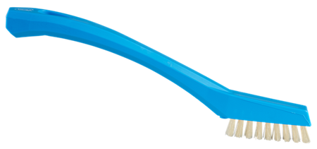 Szczoteczka żaroodporna, Vikan 44023, 205 mm, bardzo twarda, niebieska