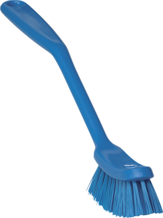 Vikan 42873 Szczotka do naczyń, maszyn i detali, 290 mm, średnia, niebieska