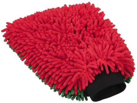Rękawica do mycia z mikrofibry, 691252, dwustronna, 300 mm x 230 mm