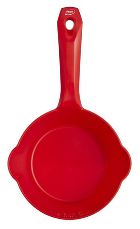 56814 Szufelka/ czerpak okrągła Vikan, 1 litr, czerwona