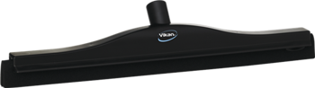Ściągacz do podłogi, Vikan 708849, 400mm, czarny, z wymiennym wkładem
