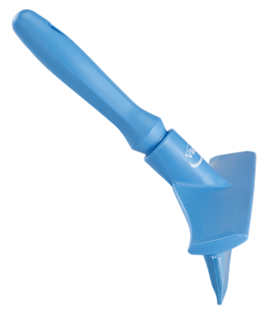 71253 Ultrahigieniczna ściągaczka stołowa z mini uchwytem, 245 mm, niebieska