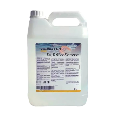 Tar&Glue Remover Kenotek 5L, do usuwania śladów po kleju, smoły, tłustych osadów i smaru.