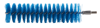 Szczotka do rur, na trzonek elastyczny 53515 lub 53525, Ø40 mm, 200 mm, średnia, niebieska, Vikan 53683 